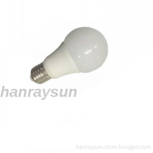LED Bulbs,A60,9W,1050lm,plastic coated aluminum